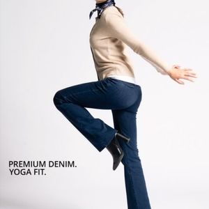BetaBrand Boot-Cut Yoga Denim